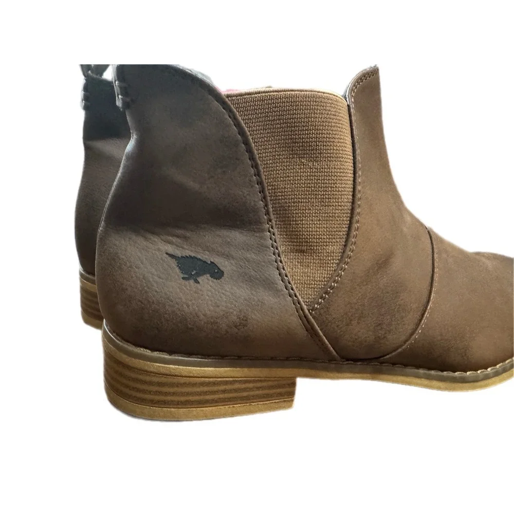Rocket Dog Chelsea Boots Mens 11 Brown Good Distressed Ankle Pull On C420/0521